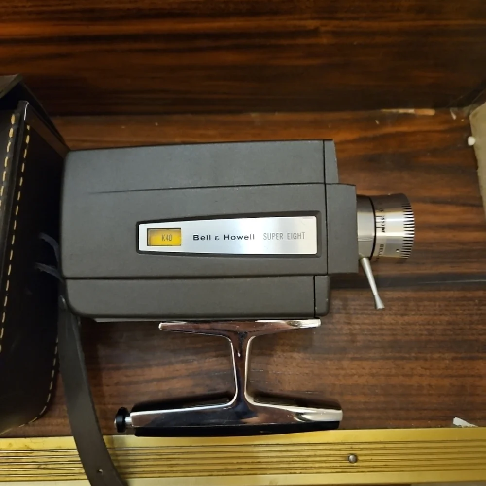 Bell & Howell Autoload Super 8 Camera Perpetua Drive And Case, Non Tested
